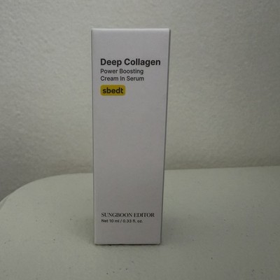 Sbedt Deep Collagen Power Boosting Cream in Serum 10ml /0.33 oz Travel/Mini Size