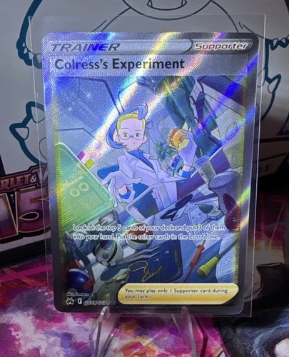 Colress’s Experiment GG59 Holo Trainer Crown Zenith Pokemon Card NM 🔥🔥