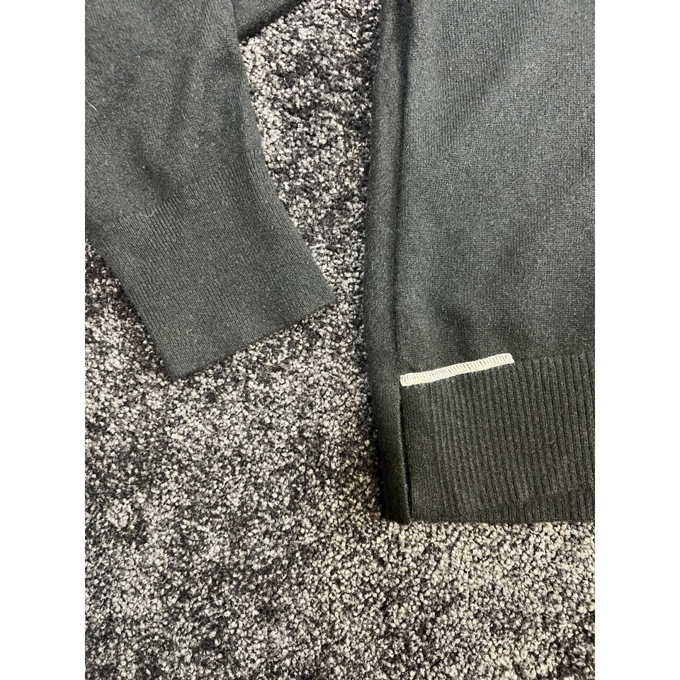 Rare Uniqlo Anya Hindmarch 100% Cashmere Mock Neck Sweater Eyes Detail Size S - Image 3 of 4