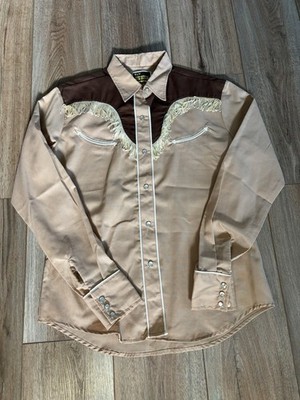 Ely Bighorn Women s Western Finge Shirt Pearl Snaps Size 13/14