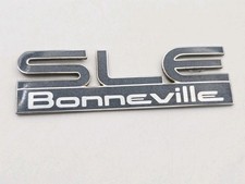 2000-2005 Pontiac Bonneville Sle Emblem Logo Badge Sign Symbol