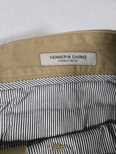 Goodfellow & Co Herren Mid Rise Straight Leg Hennepin Chino Hose Größe 34x30 - Bild 8 von 13