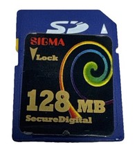 SD card sigma 128MB