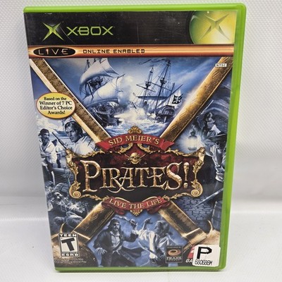 Xbox Original Sid Meier's Pirates! Live The Life - No Manual