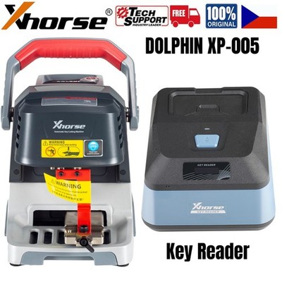 Xhorse Condor Dolphin XP005 XP0501EN C-u-t Machine Multi-language & Key Reader