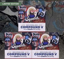 Dr Squatch The Boys Soap Lot 3 Compound V Hom...