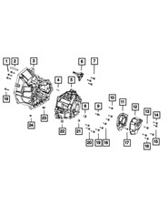 Genuine Mopar Shifter Bracket 68146089AA