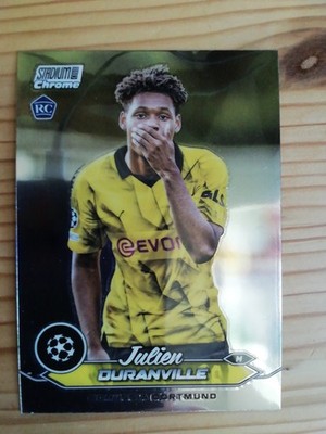 2023-24 Topps Stadium Club Chrome UCC BVB Dortmund Julien Duranville Nr. 16