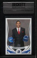 BAS 2004-05 Topps Devin Harris #225 Seal of Authenticity Auto 3c7