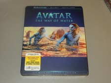 NEW  AVATAR: THE WAY OF THE WATER  4K ULTRA HD BLU-RAY  DIGITAL W/SLIPCOVER