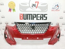 PEUGEOT 2008 GT LINE 2019 - 2023 GENUINE FRONT BUMPER WITH TOP GRILL