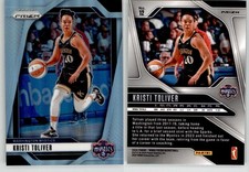 Kristi Toliver 2024 WNBA Prizm Silver #12 Washington Mystics EX