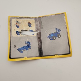 LEGO X-Pod: Robo Pod 4348 Yellow & Auto Pod 4347 Blue Retired COMPLETE w/manuals