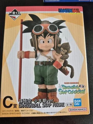 Ichiban Kuji Son Goku Enfant Avec Singe Figure Dragon ball Snap Collection  - Photo 1/4