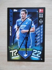 Benjamin Hübner autograph signed TC Topps Bundesliga TSG Hoffenheim