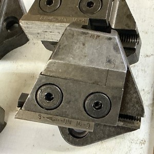 Landis Carrier Blocks - 1 1/4 Landmatic - UNF - 1/2 to 3/4 w/ 16pitch Chasers