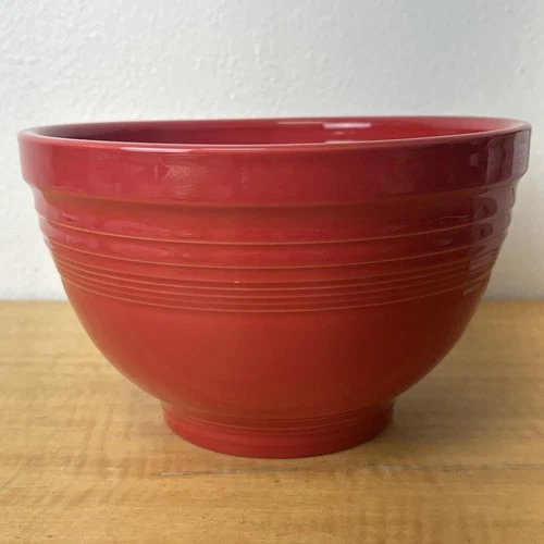Fiesta Scarlet Red Mixing / Baking Bowl 10" across
