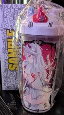 Gamer Supps Waifu Cups X Vei: Bloodlust || Double-Sided Shaker Cup + Samples