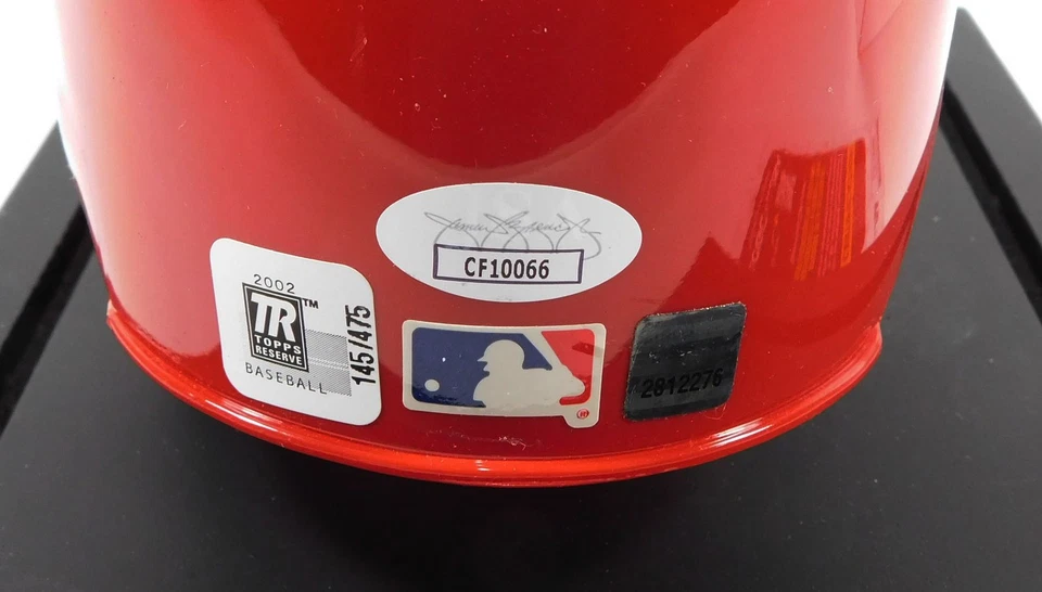 Rafael Palmeiro Signed Mini Baseball Helmet Rangers JSA Auto CF10066 - Image 3 of 4