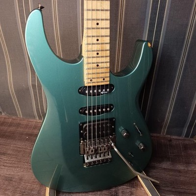 FERNANDES FR-55S SUSTAINER E-GITARRE GREEN FLOYD ROSE MIT SEYMOUR DUNCAN