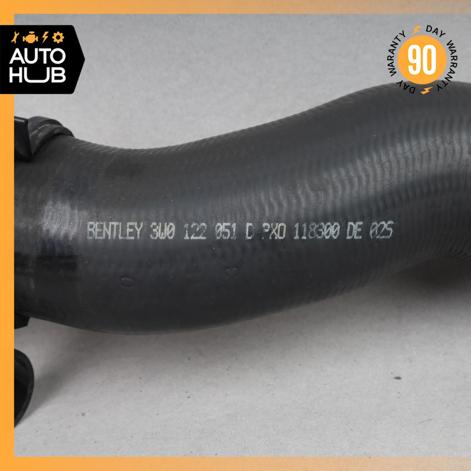 08-18 Bentley Continental Flying Spur GT Coolant Water Hose Tube Pipe OEM 40k