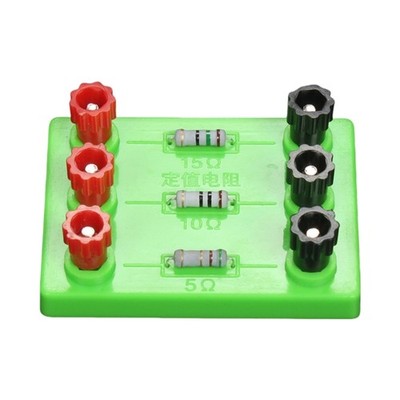 Lab Experiments Science Kids Physical Fixed Resistance 5/10/15 Ohm STEM Toy