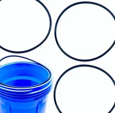 151122 O-Rings for Pentair Pentek Big Blue Water Filters Buna-N (3 Pack)