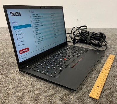 Lenovo ThinkPad X1 Carbon Gen 8 14'' i7-10610U 16GB RAM 256GB NVMe, Boots to BIOS