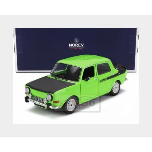 1:18 NOREV Simca 1000 Rally2 1976 Green Black NV185715 Model - Image 2 of 2