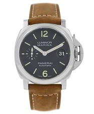 Orologio Automatico Uomo Panerai Luminor Marina PAM01048 Acciaio Inox Data 40MM