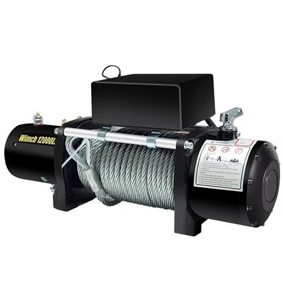 12000LB Electric Winch   Heavy Duty, Waterproof, Wireless Remote