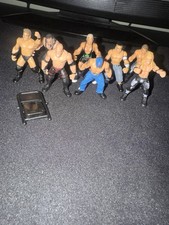 Jakks- Micro Mini Aggression WWE Wrestling Figures 2" 2006 Bundle