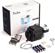 Techo Touchless Toilet Flush Kit, Adjustable Sensor, 55.07 cubic inches