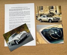 Aston Martin DB5 Press Photographs + Press Release - James Bond 007 'Skyfall'