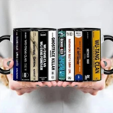 Wu-Tang Clan Accent Mug Retro Cassette Albums Collection Music,Coffee mug, Gift