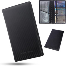 Car Registration and Insurance Holder - Black