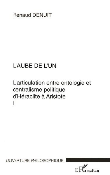 Renaud Denuit | L'aube DE L'un | Taschenbuch | FranzöSisch (2024)-image