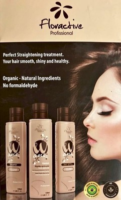 120ml FLORACTIVE WONE NANOPLASTY STRAIGHTENING HAIR Kit Nanoplasty