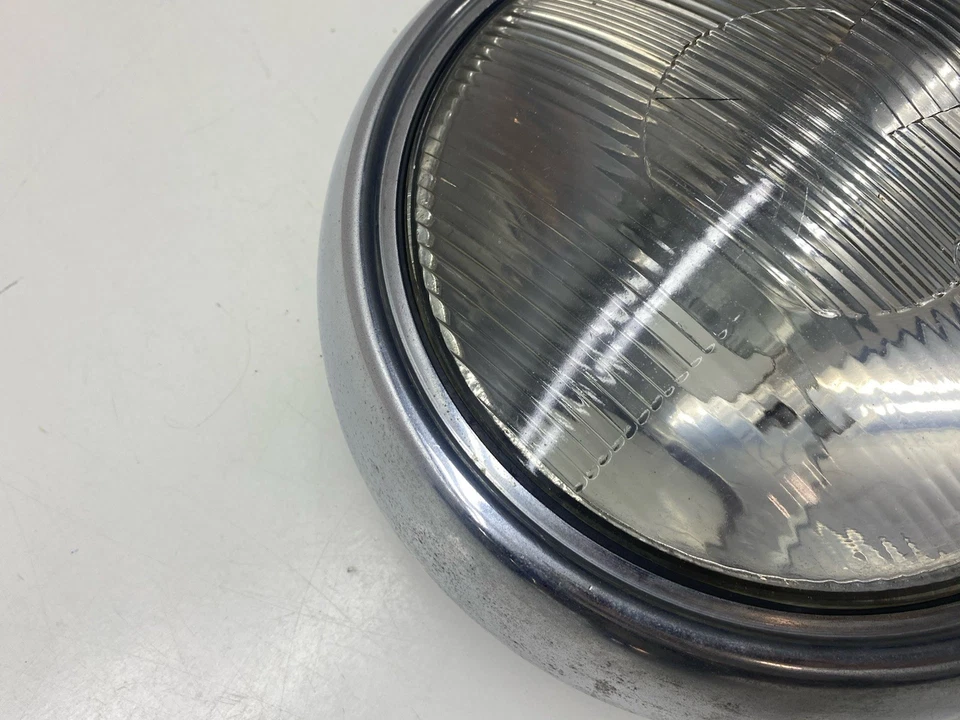 Mercedes W110 Heckflosse Front Scheinwerfer Chrom Ring Rahmen BOSCH mit Dichtung - Bild 3 von 4