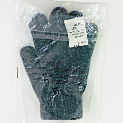 Timberland Mens Magic Glove With Touchscreen Technology Charcoal Gray Heather OS