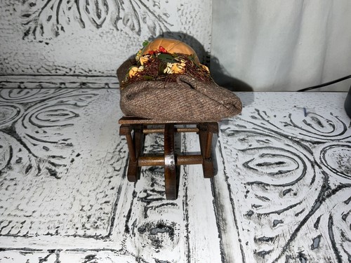 Byers Choice Fall Harvest Pumpkin ~ Wheelbarrow - Picture 8 of 10