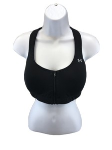 Under Armour Women's Black Padded Front Zip Protegee ...