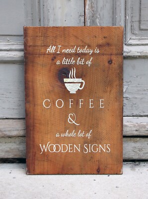 Handmade Funny De-motivational Reclaimed Wood Sign 2