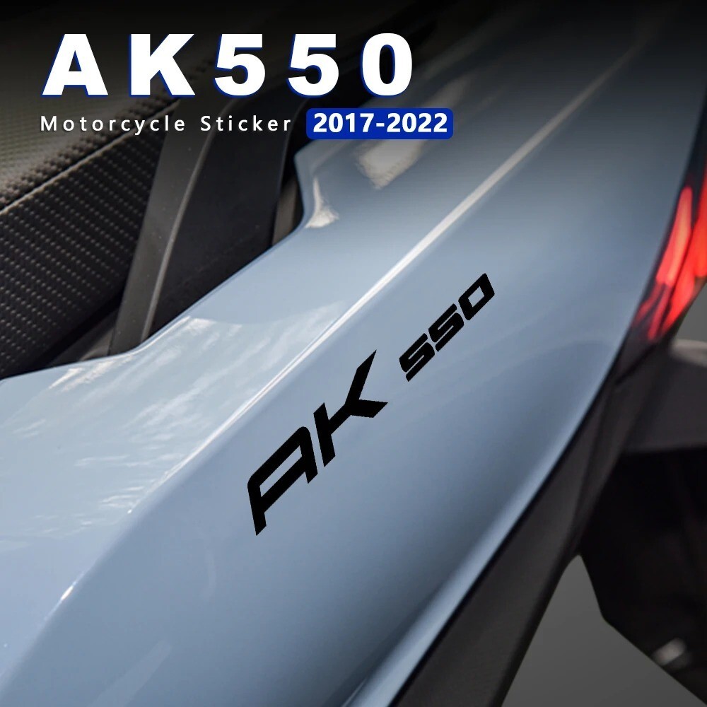 Pot d’échappement KYMCO AK 550 Oval Inox noir avec embout carbone