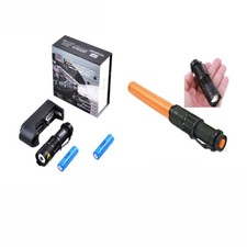 Torcia Tattica Militare LED 5000 Lumens Xenon Zoom Ricaricabile Caricabatteria - Miniatura 1