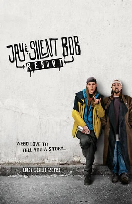 RICH HILL PRODUCTIONS AA2419 Jay and Silent Bob Reboot By Kevin Smith 2019 Costars Movie Poster 11x17