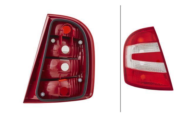 Feu arrière gauche Skoda Fabia 1 d'origine pour modèles TDI et SDI de 1999 à 2007