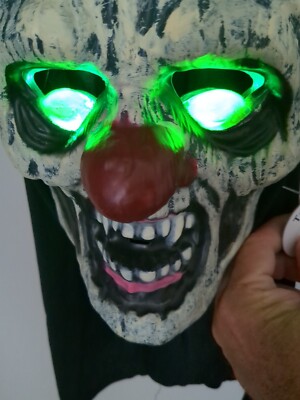 Spooky Village Evil Eyes Light Up Mask #381344 Halloween