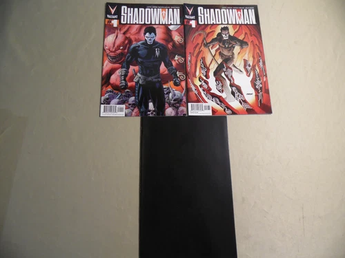 Shadowman #1 (Valiant 2012) + 2 Variant / Free Domestic Shipping