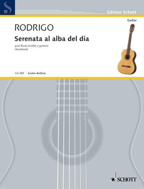 Thumbnail - Serenata Al Alba Del Dia | Joaquín Rodrigo | Deutsch | Buch | 25 S. |